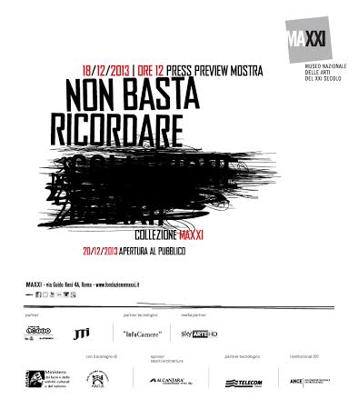 Non basta ricordare. Collezione Maxxi